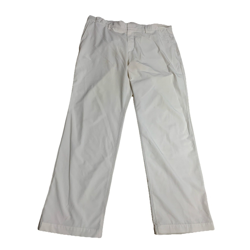 Nike Flat Front Stretch Woven Men's Dri-Fit Golf Pants Model 833192-100 Sz 36x30